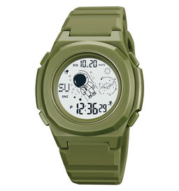 Часы наручные Skmei мужские электронные спортивные 2024army-green