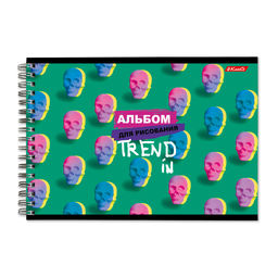 Светоч 40АЛГР4_1_3_9 Альбом для рисования 100 г/м2 A4 29 х 20.5 см 4 шт. на гребне 40 л. 000238 Игры разума