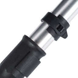 Велонасос COMIRON DIRK 1, алюминиевый цилиндр, пластиковая ручка, телескопическая головка на шланге, Presta-Schrader-Dunlop, 8,3 бар. /уп 100 - Галеонтрейд фото 8