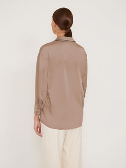 Рубашка однотонная B2480/lovita - Emka фото 4