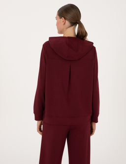 Свитшот Pierre Cardin Oversize вишневый