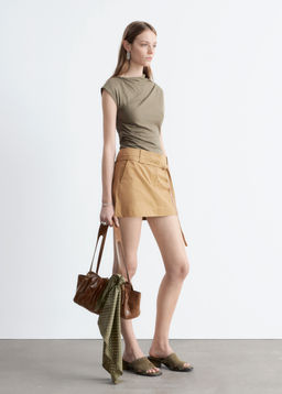 Top de punto drapeado - H&m фото 5