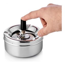 Пепельница дренажная Walmer Smart, 11 см, цвет хром  фото 2