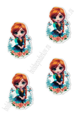 Кабошон-вырубка "Мультик" 2,5*3,7 см (10 шт) SF-6034, №45