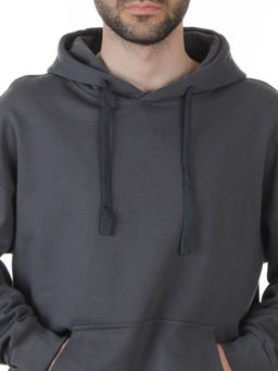 TLK-807 DK. GRAY Толстовка мужская (85% хлопок, 15% полиэстер)