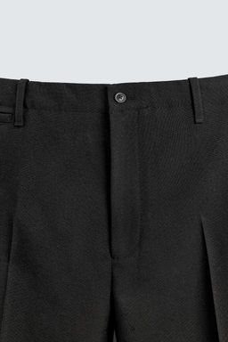 PANTAL?N CHINO 100% LANA ORIGINS / Negro - Zara фото 9