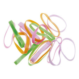 Dewal Beauty Резинки для волос мини цветные DBR19, силикон, 25 шт.  фото 2