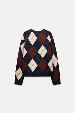 DIAMOND WOOL JACKET - Zara фото 3