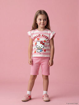 Hello Kitty Bask?l? K?z ?ocuk Tak?m