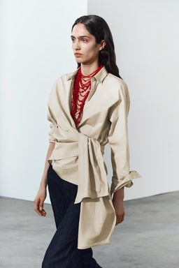 BEADED SEASHELL NECKLACE - Zara фото 3