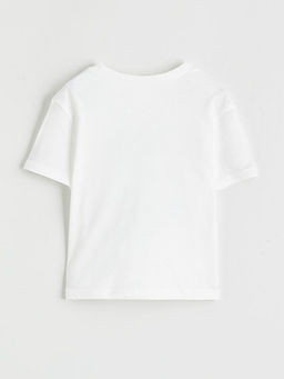 Bask?l? Erkek ?ocuk Penye Ti??rt