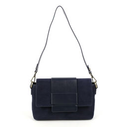 Женская сумка через плечо из кожи и замши 0163-5 - Cidirro фото 2