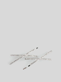 ACOOLA / Набор из 2 заколок для волос дет. Iksy серебристый