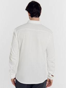 Рубашка мужская в белом цвете белый1 121854/1 - Mark formelle фото 4