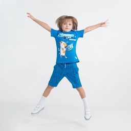 CRB wear/CWKB 70083-42-297 Шорты для мальчика, синий/Ex.Cherubino  фото 2