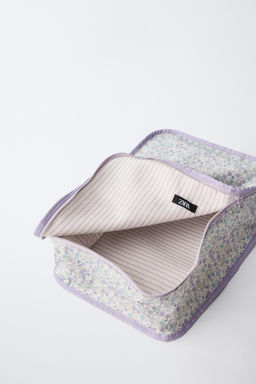PACK CLASIFICADOR DE VIAJE FLORES / Violeta Malva - Zara фото 4