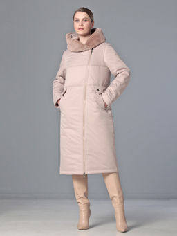 25409 Пальто бежевый