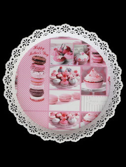 Поднос круглый 30x2,5 см / JCA168 /уп 120/ - Галеонтрейд фото 9