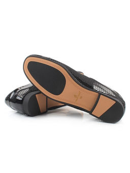 03-H17C-30AG BLACK Полуботинки женские (натуральная кожа)