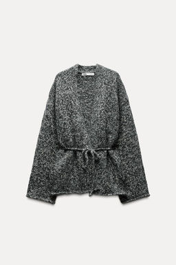 BELTED KNIT CARDIGAN - Zara фото 2