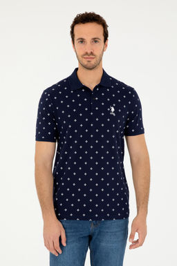 Мужская темно-синяя футболка Неожиданная скидка в корзине - U.s. polo assn фото 8