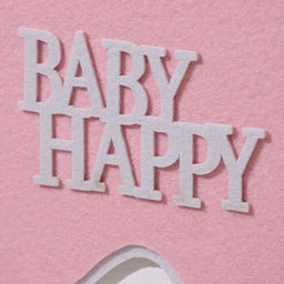 Украшение на гендер пати «Подвеска Baby Happy Girl», 32×32×52 см
