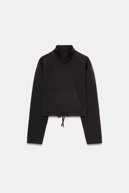 INTERLOCK POLO SWEATSHIRT - Zara фото 6