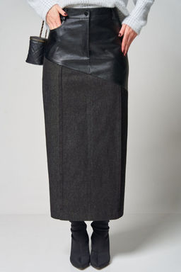 Юбка LAIKONY 273-2 черный  фото 2