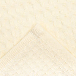 Набор кухонных полотенец Доляна, цвет жёлтый, 35х60см-2шт, 100% хлопок, крупная вафля, 220 гр/м2  фото 4