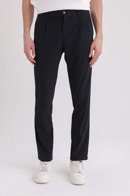 Классические брюки прямого кроя строгого кроя - Defacto фото 4