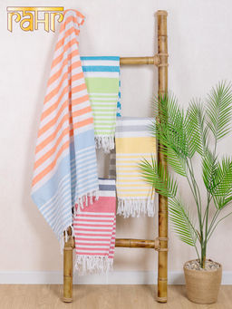 Покрывало-полотенце пляжное (хлопок) Тк№205/102/3 (90х180см) - Ганг фото 2