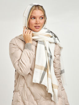 шарф в крупную клетку - Glenfield фото 6