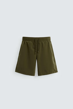 BASIC LONG SWIMMING TRUNKS - Zara фото 6