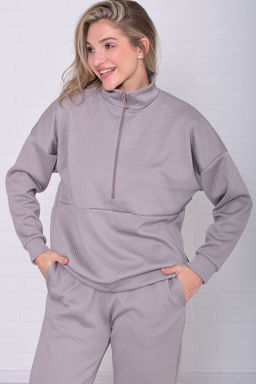 Костюм женский 5-354д (серый)