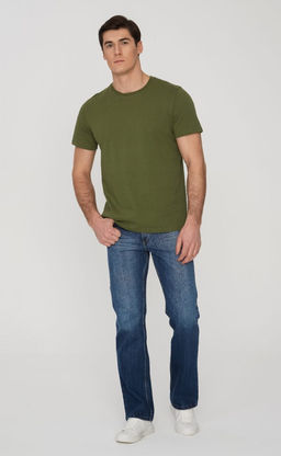 Футболка F911-6000b khaki - Fine joyce фото 3
