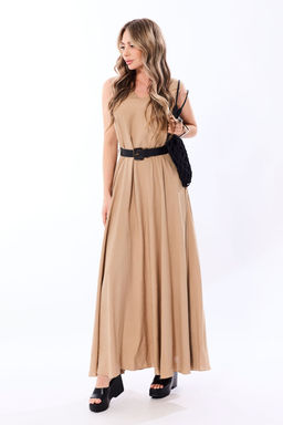 Платье Golden Valley 44163 бежевый  фото 4