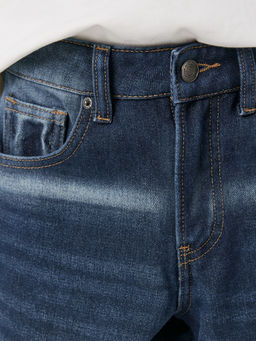 ACOOLA / Брюки джинсовые (утепленные) детские для мальчиков Ket синий  фото 2