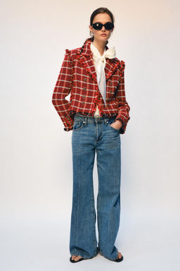 BLAZER TEXURA ZW COLLECTION / Rojo