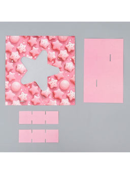 Цена за 5 шт. Коробка для конфет, кондитерская упаковка, 9 ячеек, «Сладости», 14.7×14.7×3.5 см