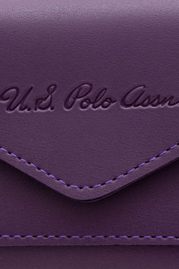 Женский фиолетовый кошелек - U.s. polo assn фото 6