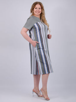 Халат "Дороти" полоса, трикотаж