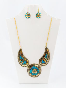 Украшение набор колье+ серьги №0712/7