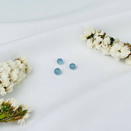 Бусины для украшений из Аквамарина (3 шт)