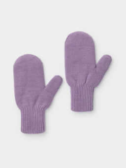 КВ 10021/ш/светло-сиреневый варежки дет