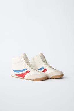 RETRO HIGH-TOP SNEAKERS - Zara фото 9