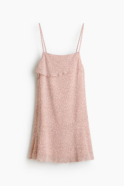 Vestido de tirantes con lazada en la espalda