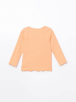 Bisiklet Yaka Basic K?z ?ocuk Pijama ?st - Waikiki фото 2