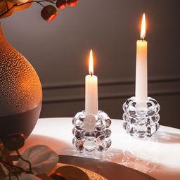 ПОДСВЕЧНИК BUBBLES 6,5*6,5*7 СМ - Lefard фото 4