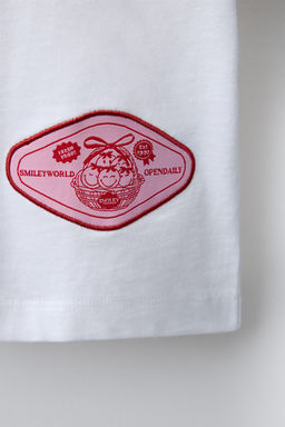 SMILEYWORLD ® PRINT AND PATCH T-SHIRT - Zara фото 4