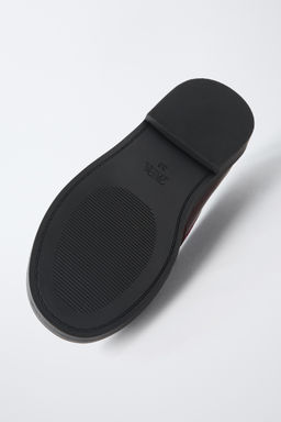 LEATHER LOAFERS - Zara фото 8